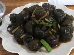 紫苏酸笋炒田螺-南记食粥坊·宵夜大排档(莲花总店)