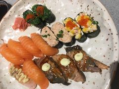 三文鱼三味-万岁寿司(万国店)