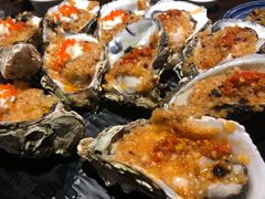 蒜蓉烤生蚝-蚝美人·生蚝海鲜烧烤(茶花园店)