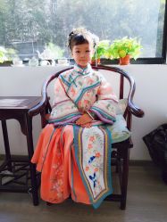 -后宫·古装汉服京剧儿童亲子全家福摄影