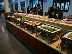 自助取餐区-阿育王寺素斋馆