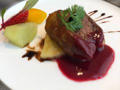 香煎鹅肝佐法式酱汁-香樟花园法式铁板烧(恒隆广场店)