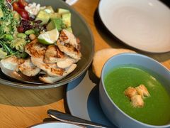 烤大蒜西兰花汤-The Diner X餐厅(青岛万象城店)