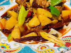 新疆沙湾大盘鸡-巴依老爷新疆美食(天津远洋乐堤港店)