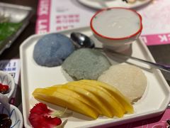 三色香芒糯米飯-新越盏·东南亚料理(捷登都会店)