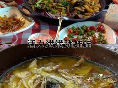 -九门寨石锅鱼烤鱼
