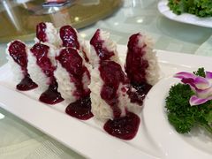 蓝莓山药-添福来墨鱼饺子 · 海鲜东北菜(大连星海·黄浦路店)