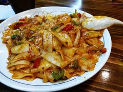 炒面片-尕羊烤肉餐厅·清真(会宁路店)