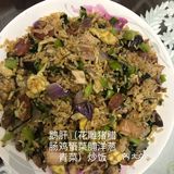 再来一个下饭的紫苏茄子豆角，茄子超入味，豆角有点老