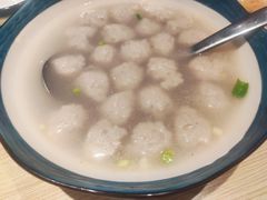 小船黄花鱼丸汤-小船渔村•大连菜•大连焖鱼(黄河路店)