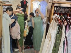 -暮晚尘香汉服旗袍