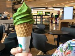 抹茶霜淇淋-36抹茶·千层与鲜果茶(欢乐海岸店)