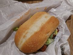 卤辣板烧鸡腿汉堡-麦当劳(衡阳中心汽车站店)