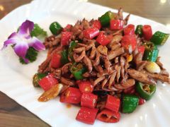 老干妈酱炒腰花-北京小肠陈饭庄(方庄店)