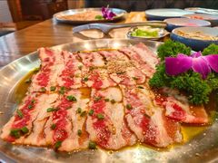 -明洞阿姨·韩式酱蟹烤肉·创意料理(三元桥店)