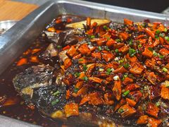 招牌怪味烤鱼-吉庆莲年有鱼炭烤鱼(苏宁广场店)
