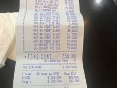 结账单-GO! Nha Trang
