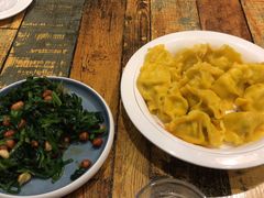 果仁菠菜-金谷园饺子·烧烤(人大总店)