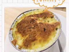 奶油鸡肉蘑菇焗薯蓉-满记甜品(巴黎春天宝山店)