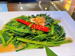 秘制虾酱炒空心菜-帕蓝·暹罗料理(曲阳店)