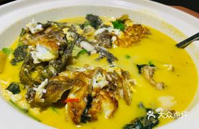 Fried Egg Stewed Yellow Catfish