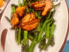 菜心炒叉烧-六婶西关小厨(光塔路店)