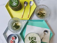 抹茶提拉米苏-茶是一枝花泡茶店