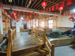 大堂-缘福乡村铁锅炖民宿(八达岭店)