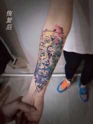 -幸运7纹身刺青Lucky7tattoo