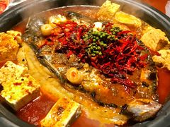 -探鱼·鲜青椒爽麻烤鱼(西南商都店)