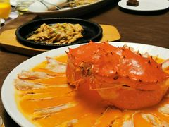 芙蓉蒸帝王蟹-金鸭季·臻品餐厅(欢乐海岸购物中心店)