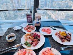 -味自助餐厅·海鲜·三文鱼·牛排-海口希尔顿酒店