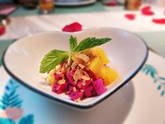 玛格丽特水果酸奶-蜜桃花开·中西融合菜E&W(南长街店)