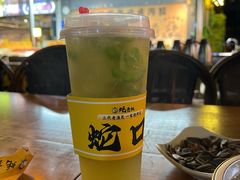 暴打苦瓜柠檬茶-蚝老板海鲜烧烤大排档(码头店)