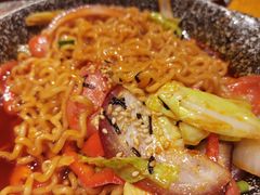 猛辣火鸡拌面-那胡同里的小烤肉馆(开发区万达店)
