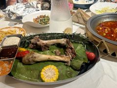 黑松露蘑菇配鲜竹笋沙拉-耶里夏丽·新疆菜(徐家汇臻选店)