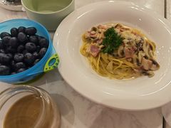 奶油培根意大利面-Lilliput·粒粒堡亲子餐厅(嘉定宝龙店)