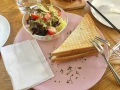 双层芝士火腿三明治-茶米烧腊茶餐厅(石龙店)