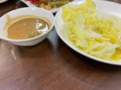 爆白菜粉丝-清真牛街祥云轩门钉肉饼(左家庄店)