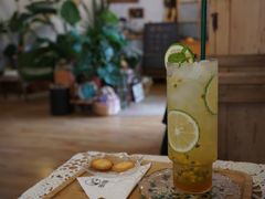 百香果柠檬汽水-邮葭