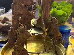 -疆巴焰·新疆羊肉串大王·暖身羊肉煲(雅宝新城店)