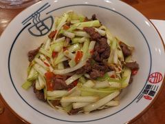 韭黄炒牛肉-刘氏三和面馆