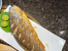 烤黄花鱼-正苑26年海鲜烤肉•牛尾汤汤饭(东港店)