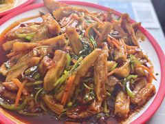 鱼香茄条-夕阳红小吃(中街大悦城店)
