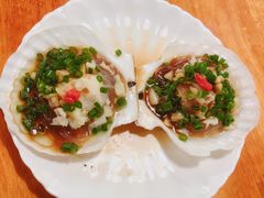 清蒸扇贝-温州一家人美食(西木头市店)