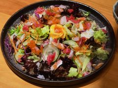 三文鱼牛油果沙拉-簡一·割烹·和牛夀喜燒(西水东店)