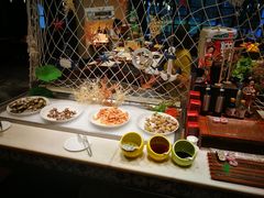 自助取餐区-杭州雅谷泉山庄酒店-餐厅