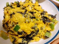 石耳野蒜炒鸡蛋-耿福兴(杏花店)