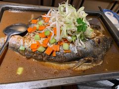 酱香烤鱼-探鱼·鲜青椒爽麻烤鱼(北京路天河城店)