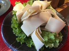 豆皮-谭鸭血老火锅(慈云寺店)